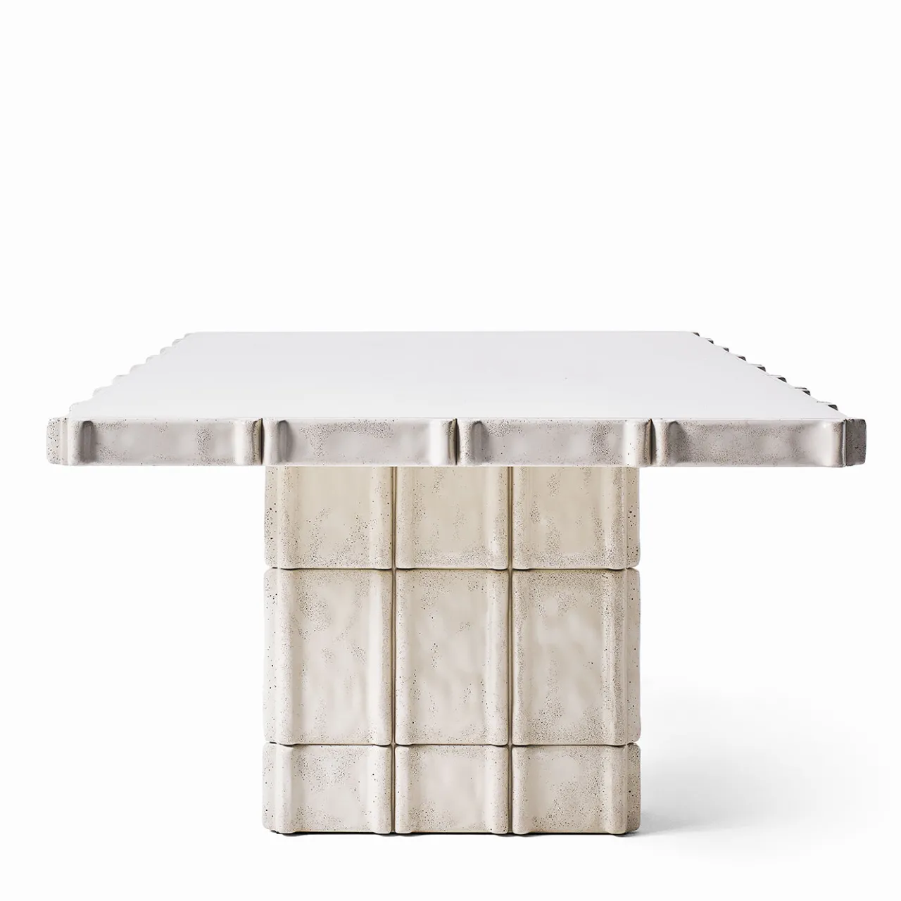 Cimento Dining Tables<Riva White Dining Table by Patricia Urquiola