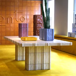 Cimento Dining Tables<Riva White Dining Table by Patricia Urquiola