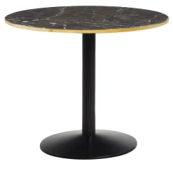 Studio2046 Bistro Tables<Riviera Round Black Marble Top Bistro Table