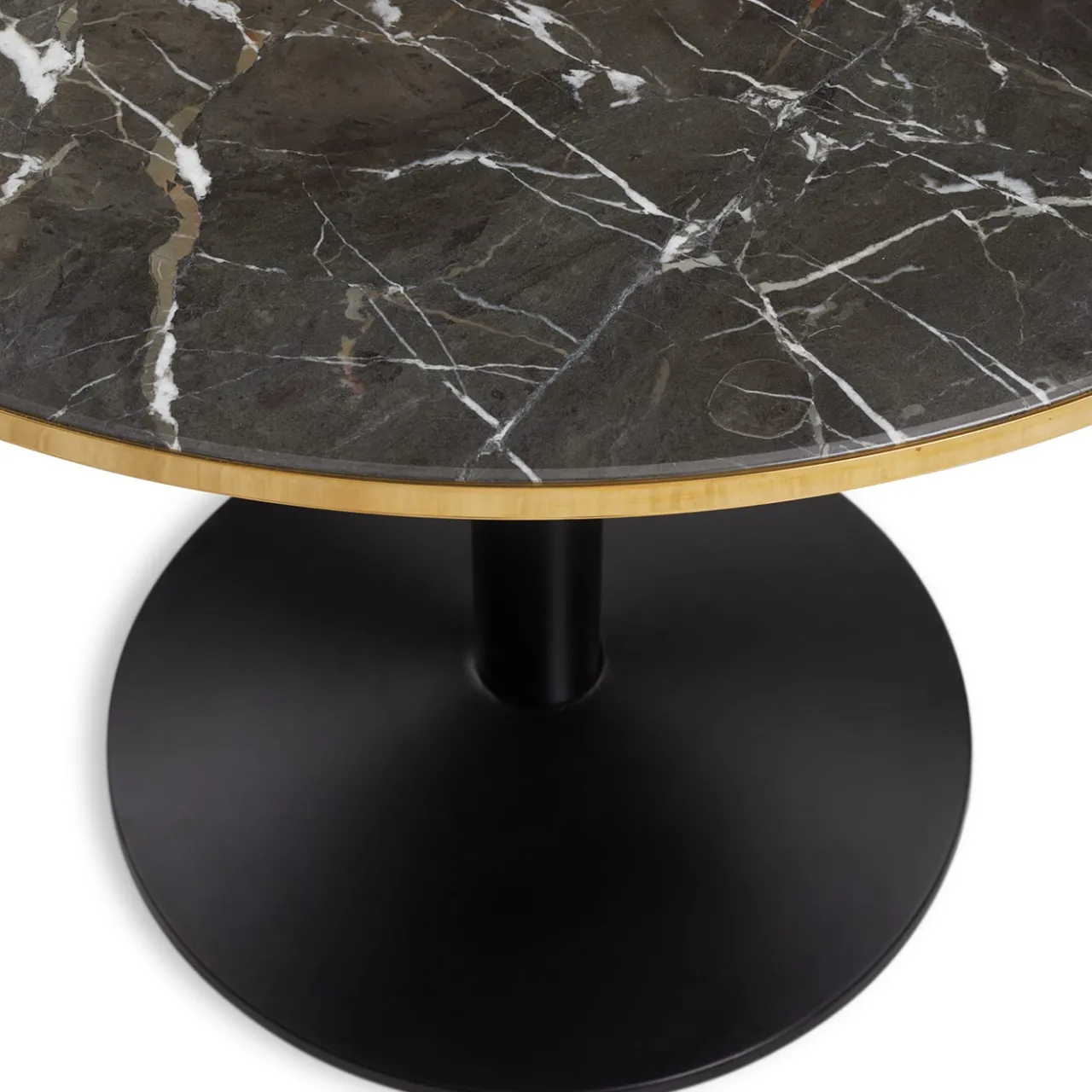 Studio2046 Bistro Tables<Riviera Round Black Marble Top Bistro Table