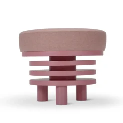 Adrenalina Ottomans & Poufs<Roche Pink Pouf By Daria Zinovatnaya