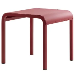 Da A Stools<Rock Square Red Pouf by Marc Sadler