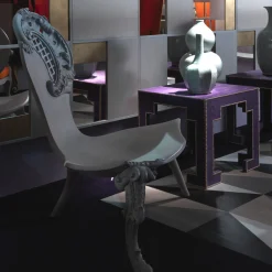 Fratelli Boffi Lounge Chairs<Rococo Lounge Chair by Ferruccio Laviani