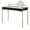 Secolo Vanities<Roll Carrara marble and walnut wood desk