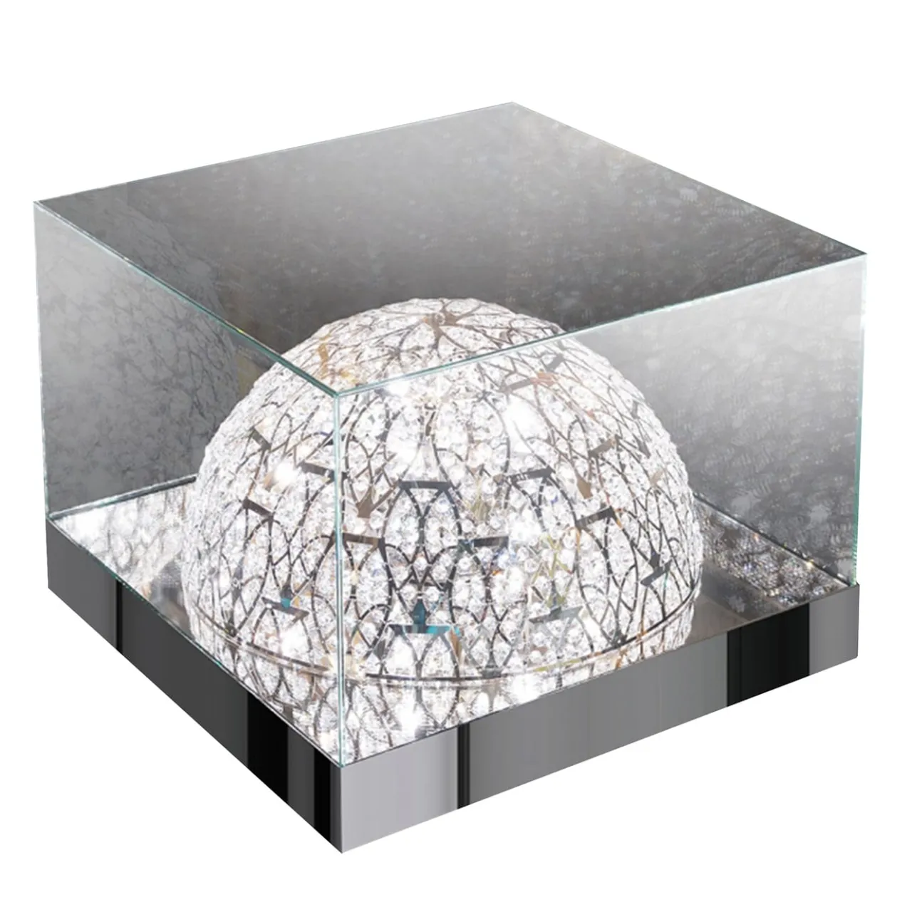 VGnewtrend Side Tables<Roma Arabesque Luminous Accent Table