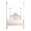 Porte Italia Beds<Roma Light Taupe With Hand-Painted Decoration Bed