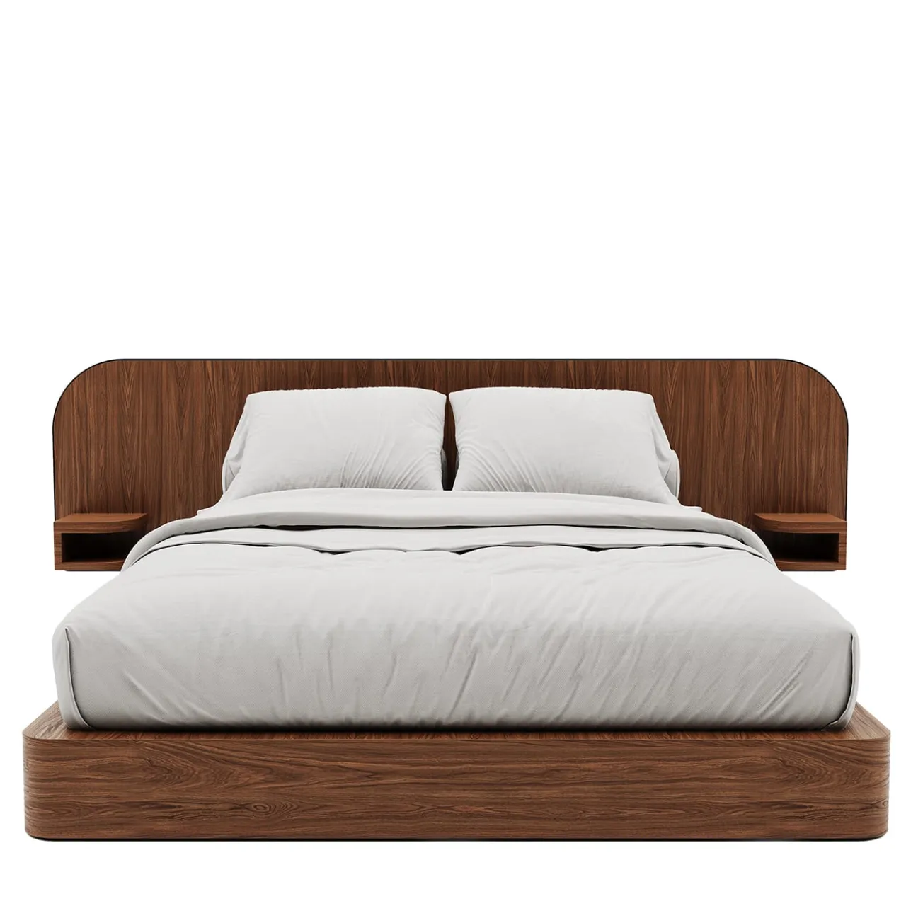 studiointervallo Beds<Roma Oak Wood Bed