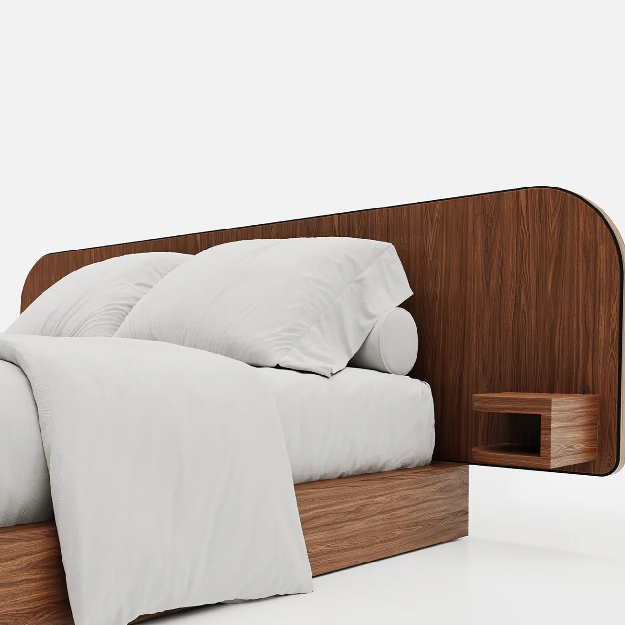 studiointervallo Beds<Roma Oak Wood Bed