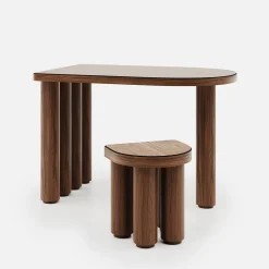 studiointervallo Desk & Writing Tables<Roma Oak Wood Desk