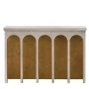 CG Capelletti Consoles<Roman Empire White Carrara & Gold-Leaf Console
