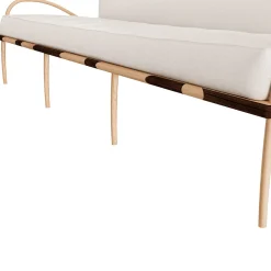 Hebanon Fratelli Basile - 1830 Sofas<Romanza White Sofa by Studio Marmo