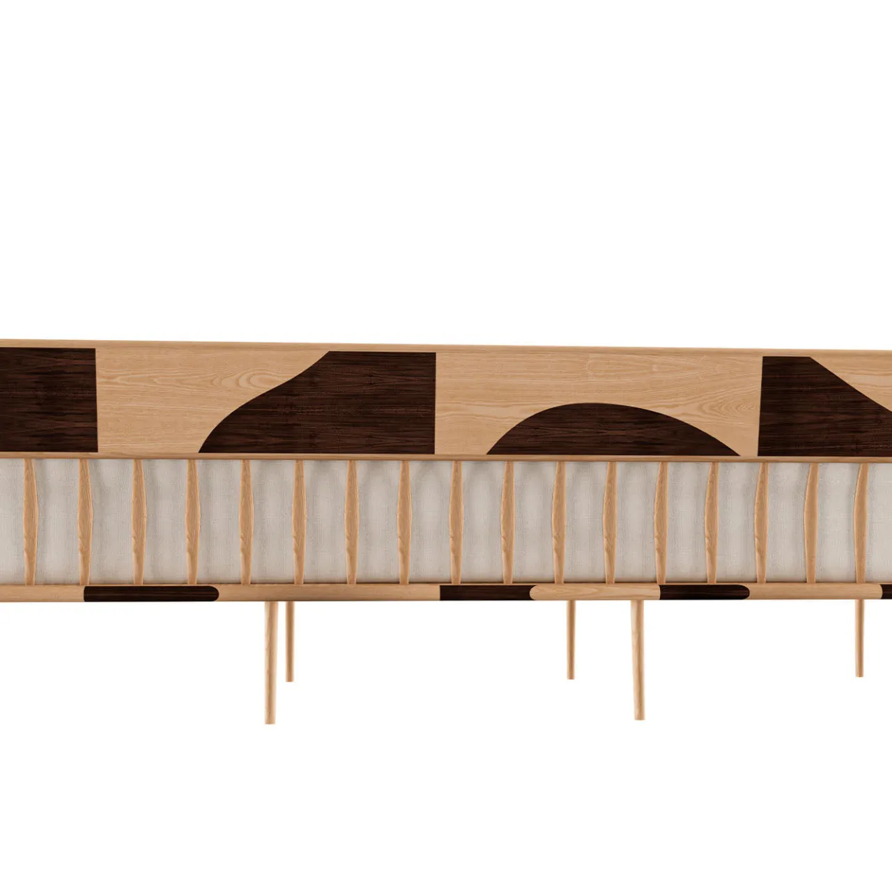 Hebanon Fratelli Basile - 1830 Sofas<Romanza White Sofa by Studio Marmo