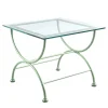 Officina Ciani Outdoor Coffee Tables<Rombi Light Green Low Table in Stainless Steel