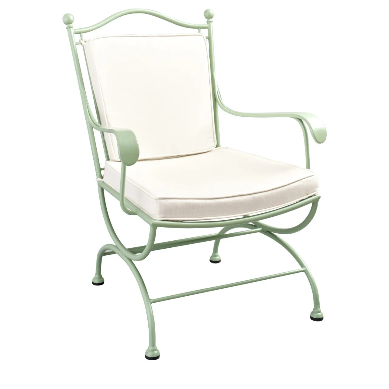 Officina Ciani Outdoor Armchairs<Rombi Outdoor Armchair in Stainless Steel
