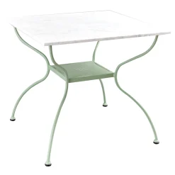 Officina Ciani Outdoor Dining Tables<Rombi Outdoor Green Wrought Iron Bistro Table