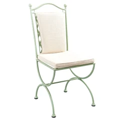 Officina Ciani Outdoor Chairs & Stools<Rombi Outdoor Green Wrought Chair in Stainless Steel