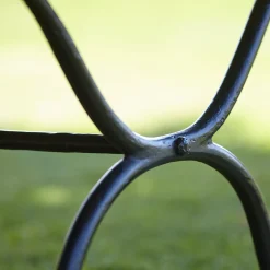 Officina Ciani Outdoor Dining Tables<Rombo-Mac Square Black Iron Outdoor Dining Table