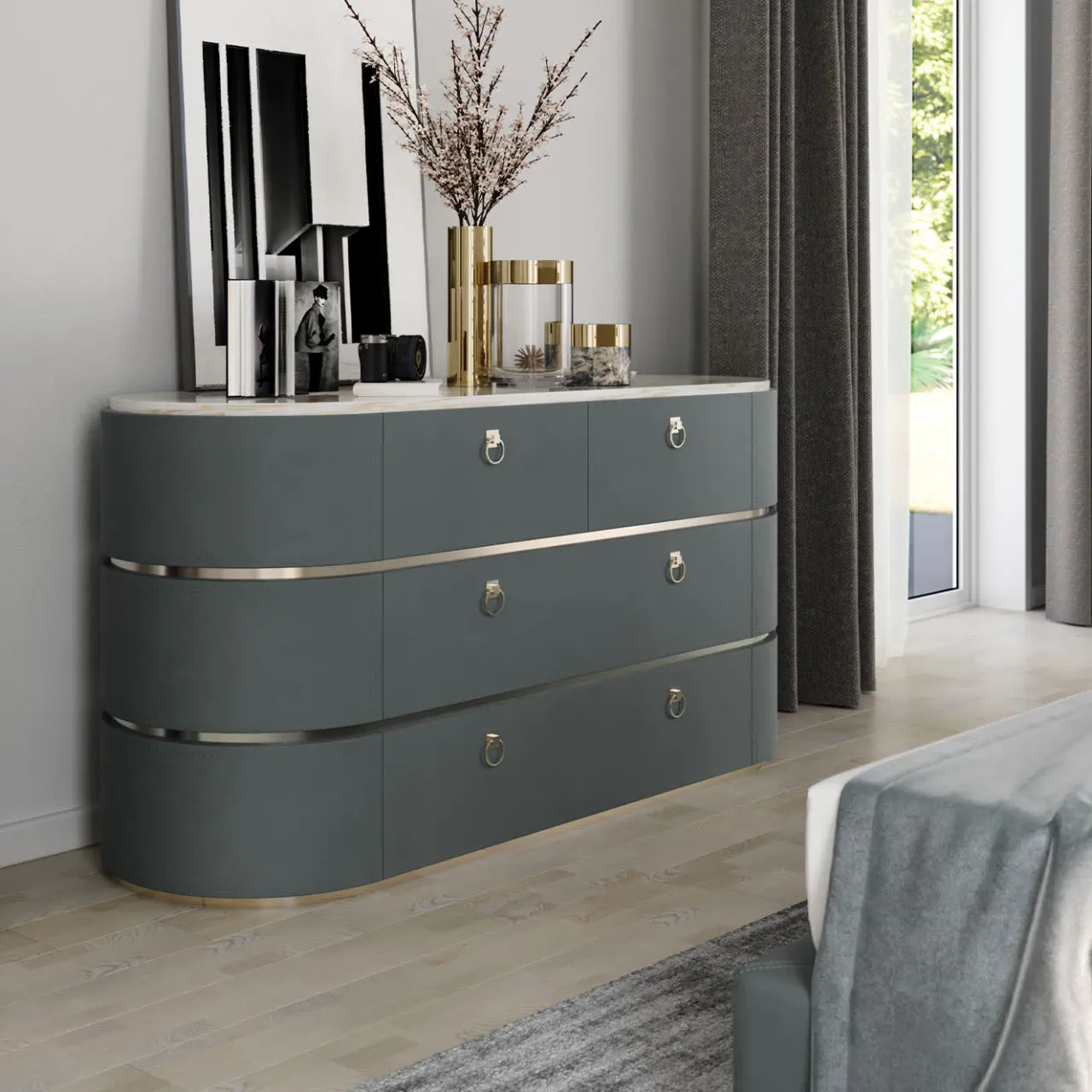 Inedito / Asnaghi Dressers<Romeo Cabinet