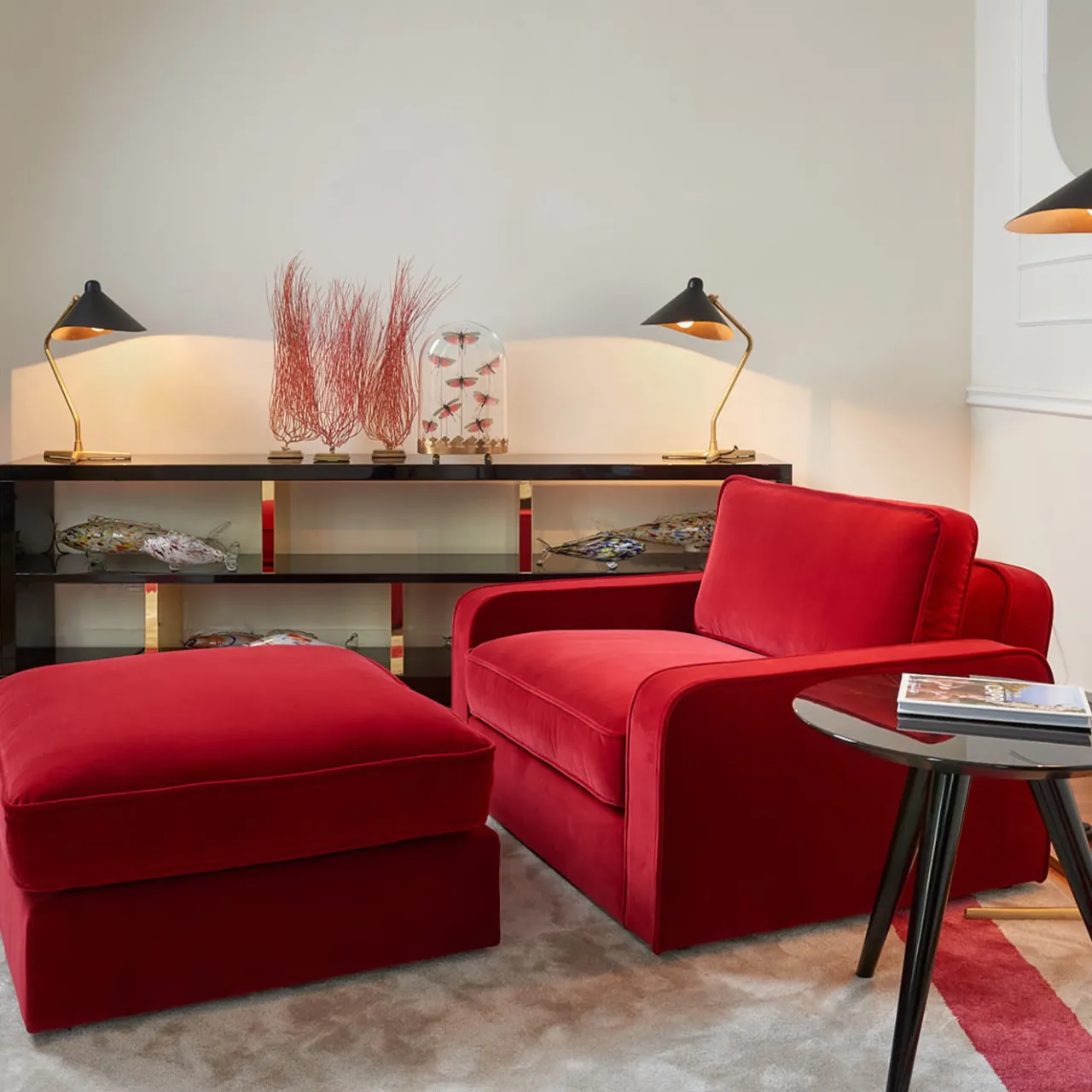 DOM Edizioni Armchairs<Romeo Red Armchair