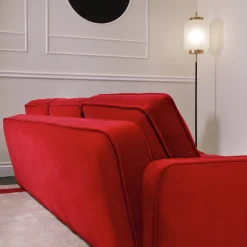 DOM Edizioni Sofas<Romeo Red Sofa