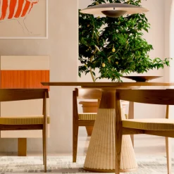 Morelato Chairs<Ronson Ash Wood Chair with Curved Back