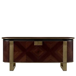A.R. Arredamenti Sideboards Buffets<Rosewood 4-Door Sideboard