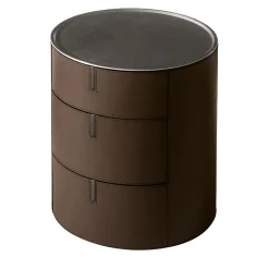 Alivar Nightstands<Round 3 Bedside Table by Giuseppe Bavuso