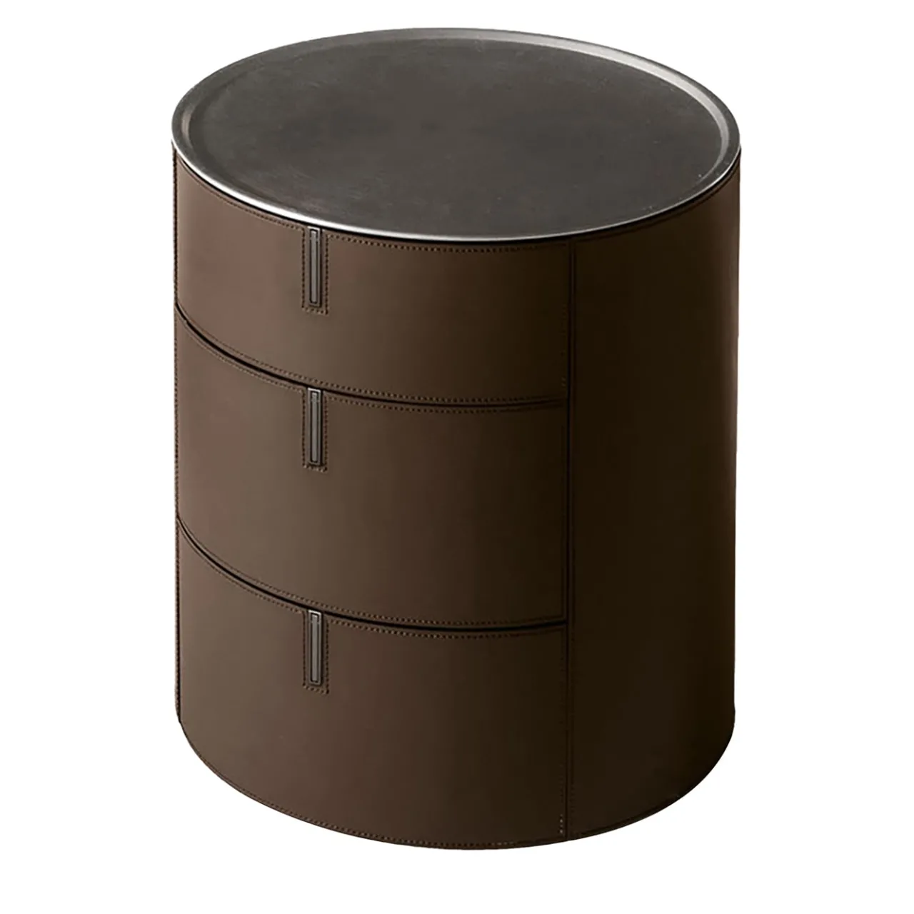 Alivar Nightstands<Round 3 Bedside Table by Giuseppe Bavuso