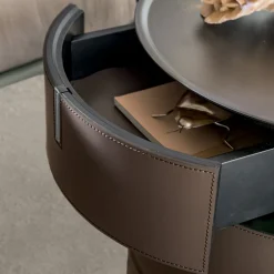 Alivar Nightstands<Round 3 Bedside Table by Giuseppe Bavuso