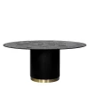 BottegaNera Furniture Dining Tables<Round Black Dining Table