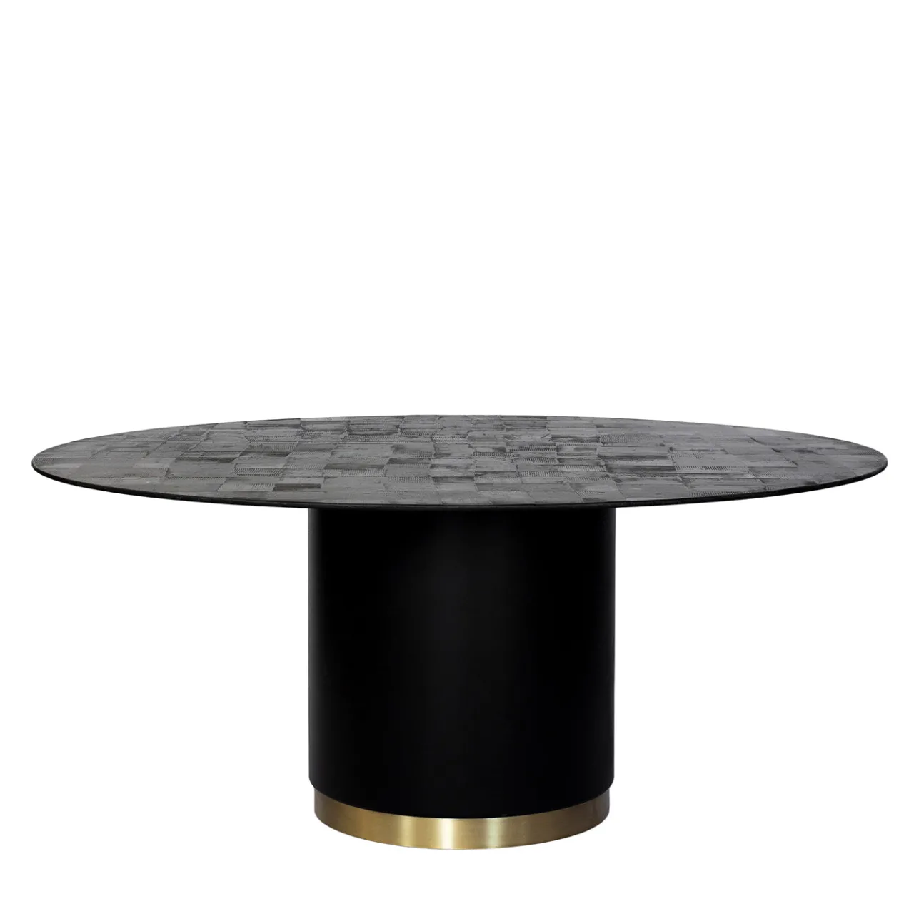 BottegaNera Furniture Dining Tables<Round Black Dining Table