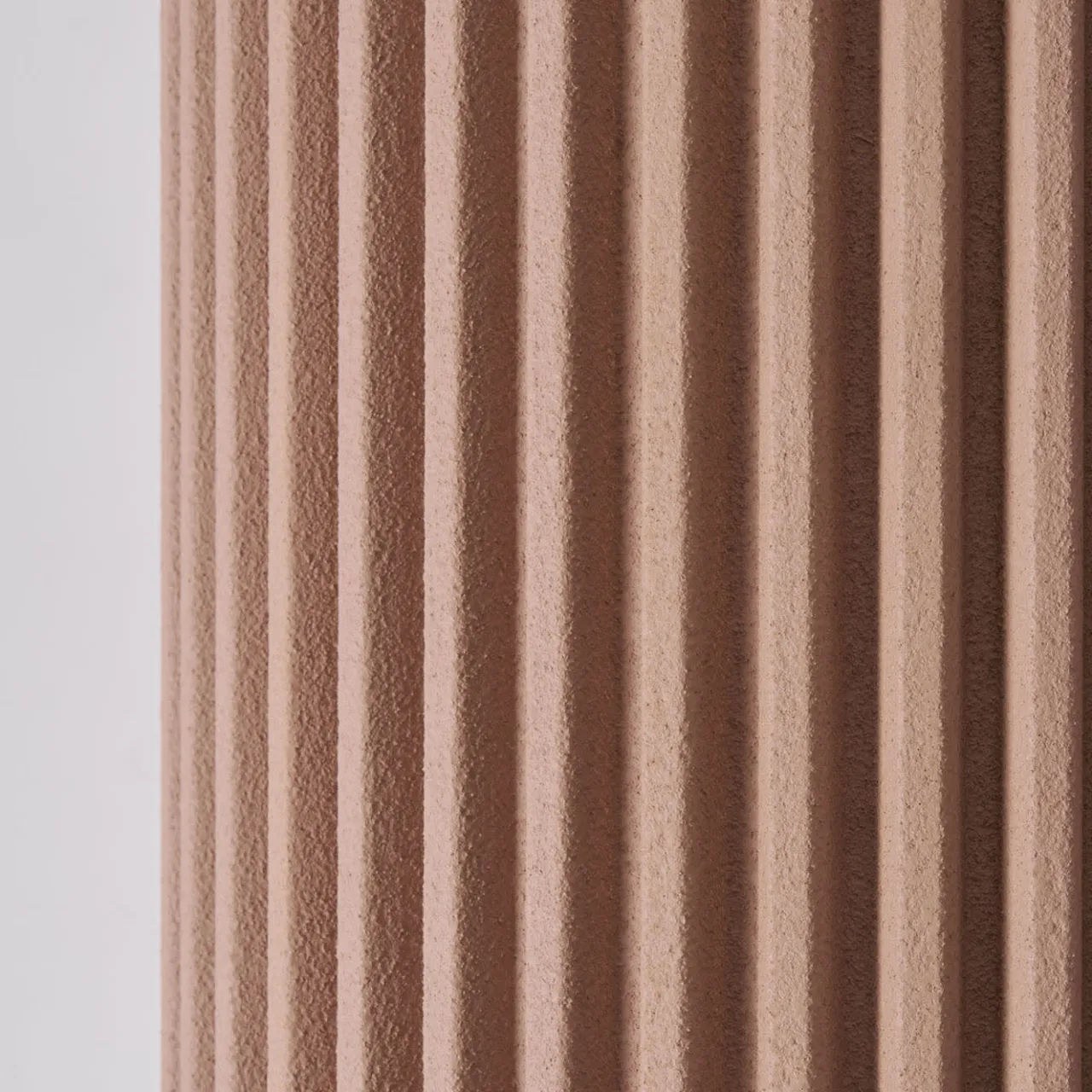 Opinion Ciatti Side Tables<Round Corkcrete Taupe Aluminum Side Table #3