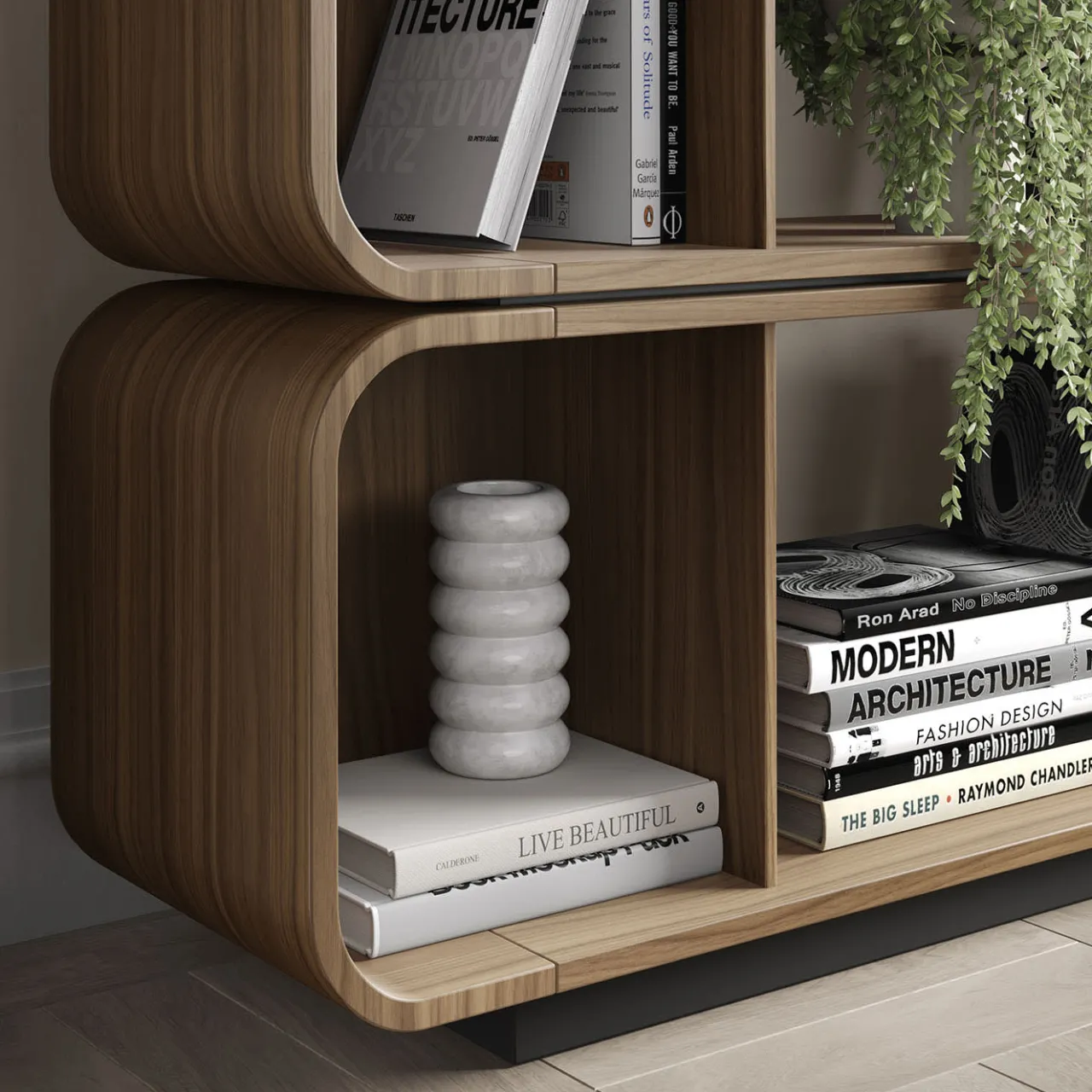 Barba Design Bookcases<ROUND UP 180 Modular Bookshelves