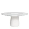Baleri Italia Dining Tables<Roundel White Glass Round Table