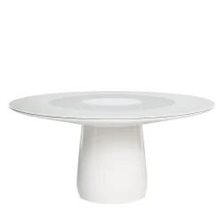 Baleri Italia Dining Tables<Roundel White Glass Round Table