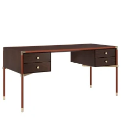 Armani Casa Desk & Writing Tables<Rousseau Desk Canaletto Walnut