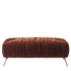 Gianfranco Ferré Home Benches<Rowe Rust Nabuk Leather Bench