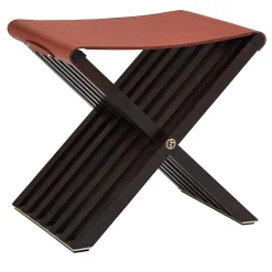 Armani Casa Stools<Roxy Stool Cognac leather