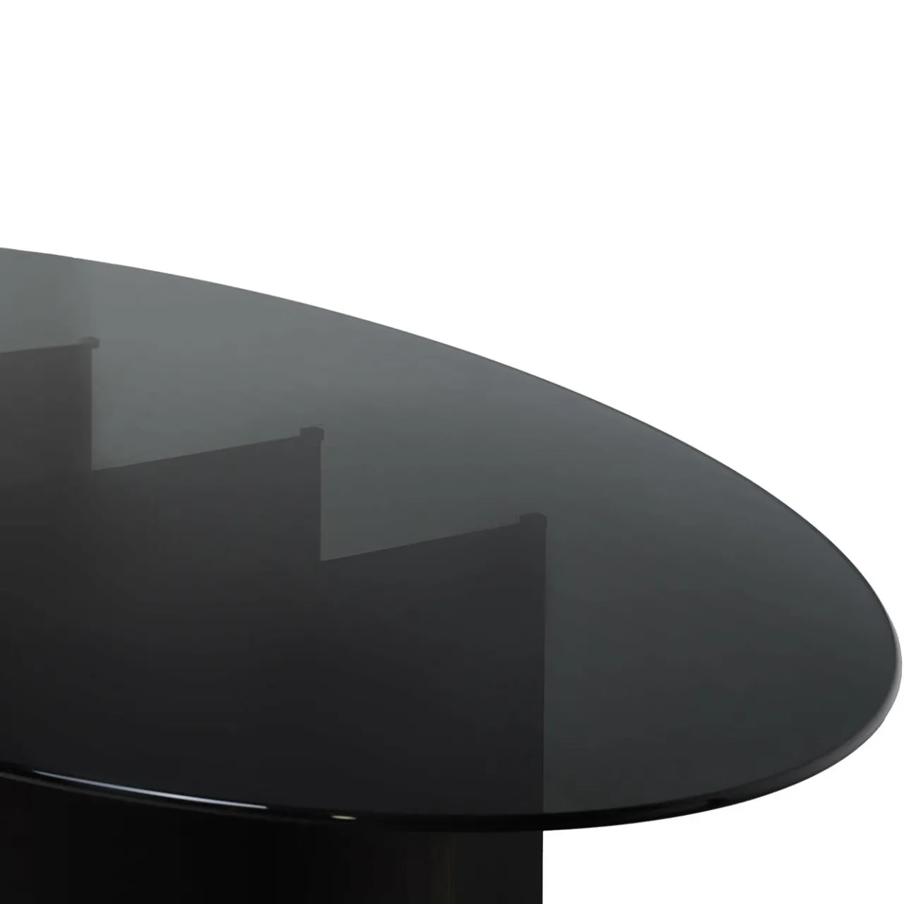 Chelini Dining Tables<Roy Oval Black Dining Table by Filippo Montaina