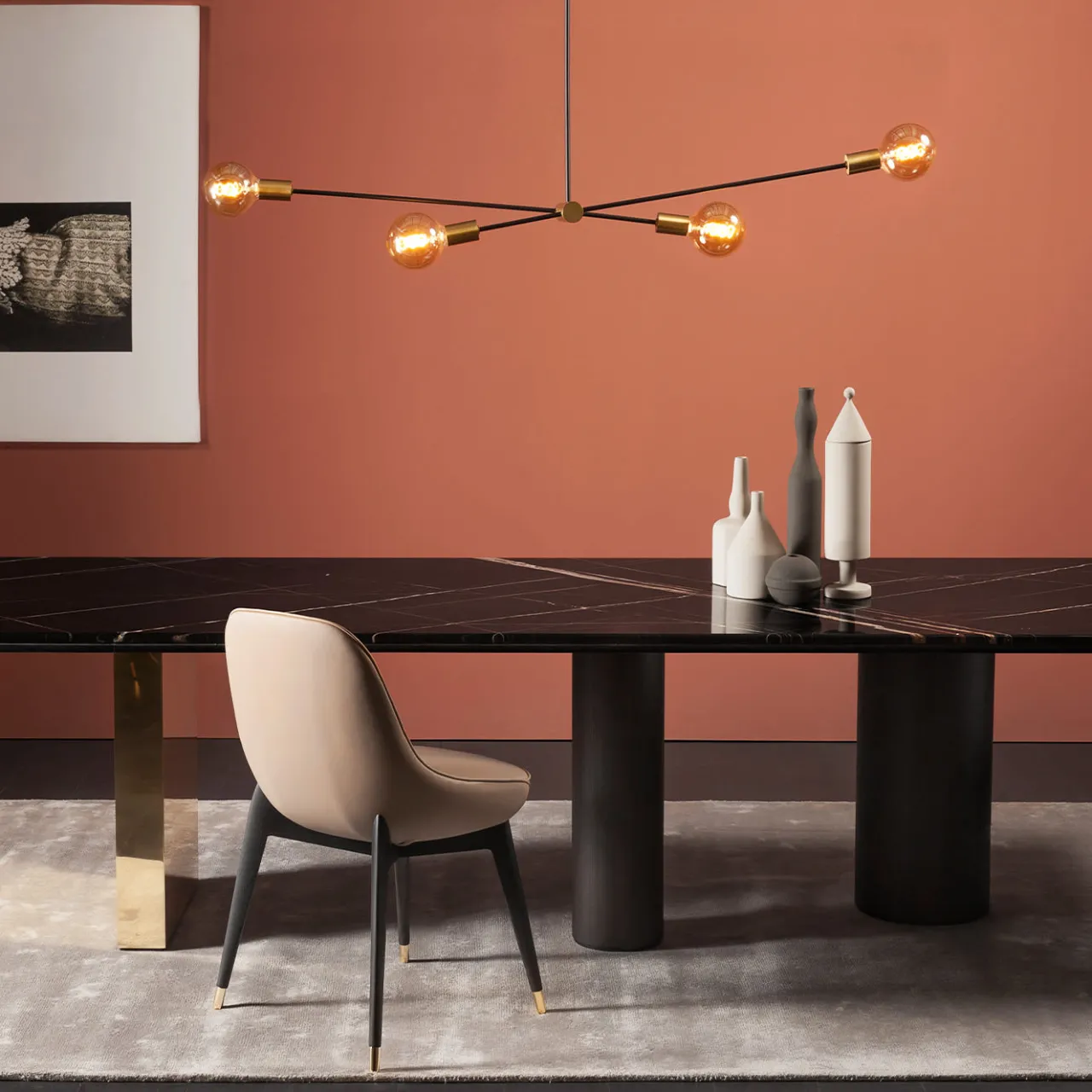 Vibieffe Dining Tables<Royal 4000 Dining Table by Gianluigi Landoni