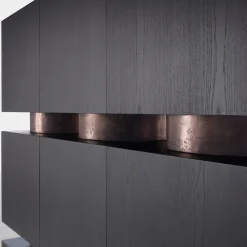 Somaschini Cabinets<Rubik Black Cabinet by Dainelli Studio