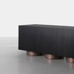 Somaschini Sideboards Buffets<Rubik Black Sideboard by Dainelli Studio