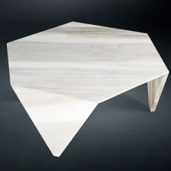 VGnewtrend Coffee Tables<Ruche White New Calacatta Marble Coffee Table