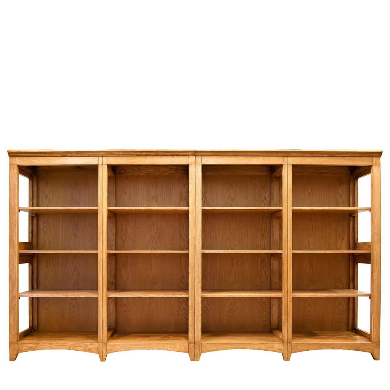 Ebanisteria Roberto Gambella Bookcases<Rustic Modular Chestnut Bookcase