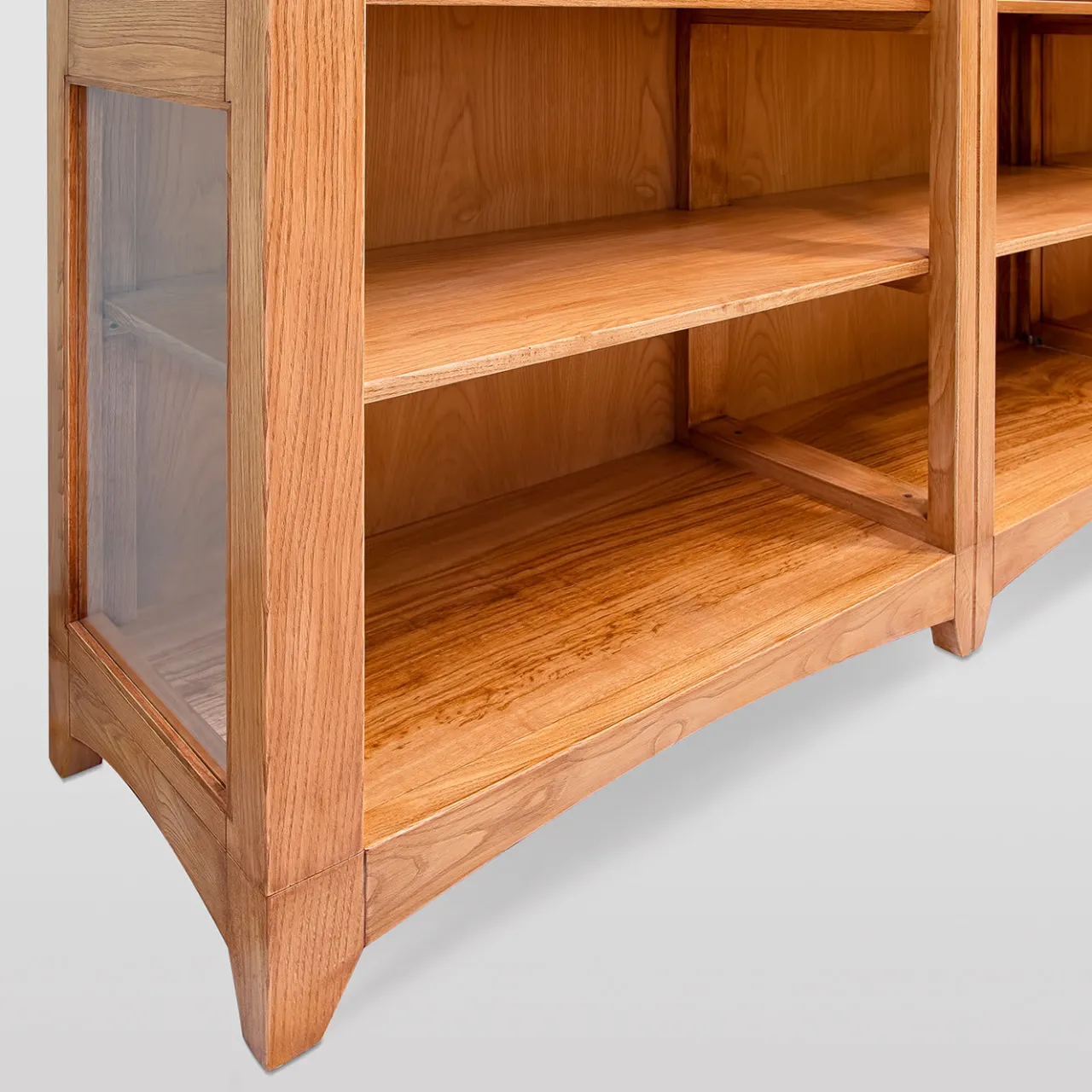 Ebanisteria Roberto Gambella Bookcases<Rustic Modular Chestnut Bookcase