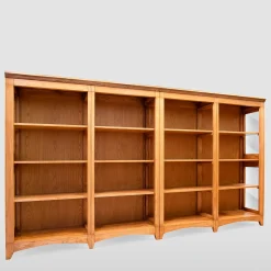 Ebanisteria Roberto Gambella Bookcases<Rustic Modular Chestnut Bookcase