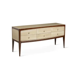 Salda Sideboards Buffets<60s Style Beechwood Sideboard with Drawers 8712