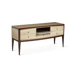 Salda Sideboards Buffets<60s Style Beechwood Sideboard with Drawers 8712