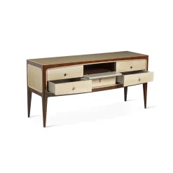 Salda Sideboards Buffets<60s Style Beechwood Sideboard with Drawers 8712