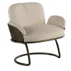 Galbiati Fratelli Armchairs<70s White Armchair